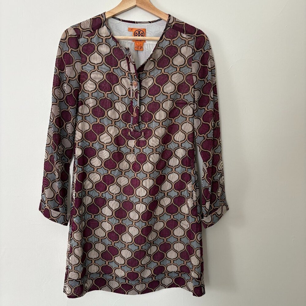 Tory Burch Wool Blend Shift Dress